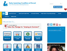 Tablet Screenshot of elcduval.org